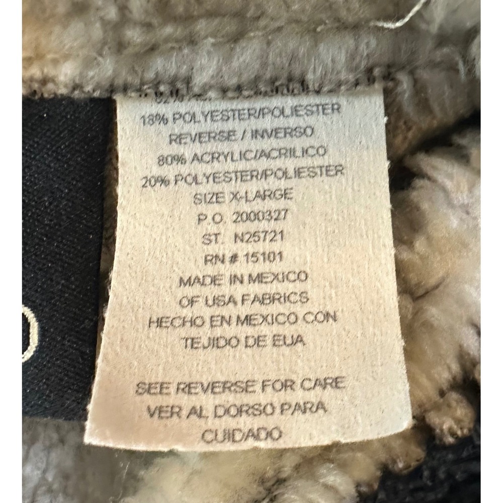 Alpine Studio Reversible Hooded Fleece Jacket Women's XL Cozycore Cottagecore - Picture 12 of 13